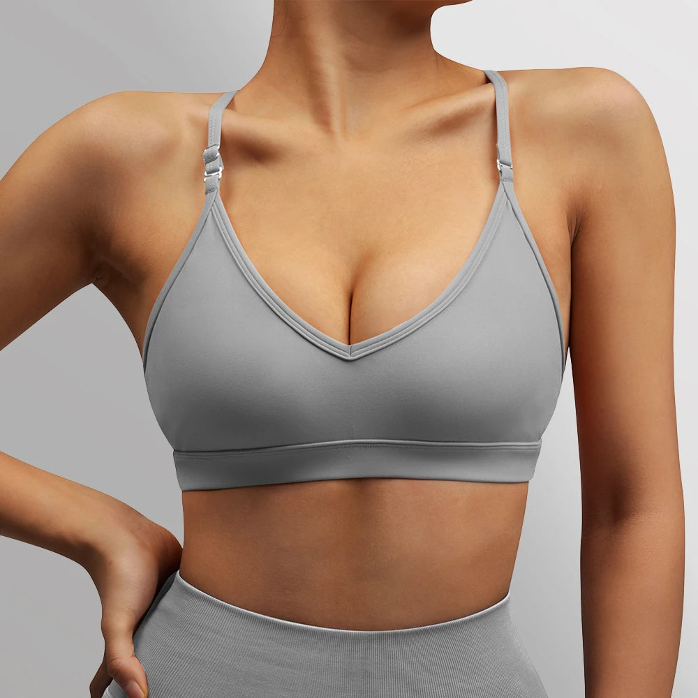 Women Cross Strap Sports Bra
