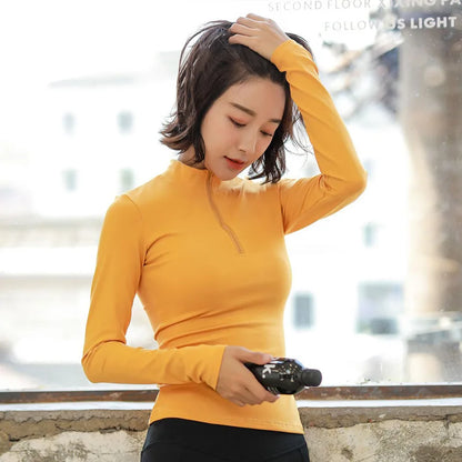 Long Sleeve Yoga Shirts
