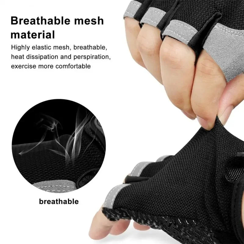 Fingerless Gloves Female Bicycle Bike