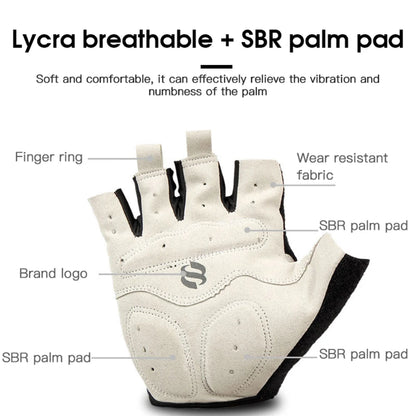Shockproof GEL Pad Cycling Gloves