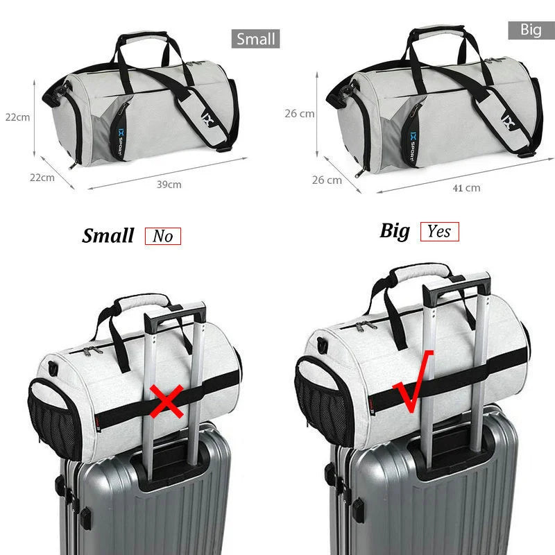 Men Gym Bags For Fitness Training