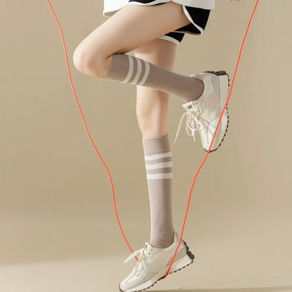 Five Toes Long Socks  Striped