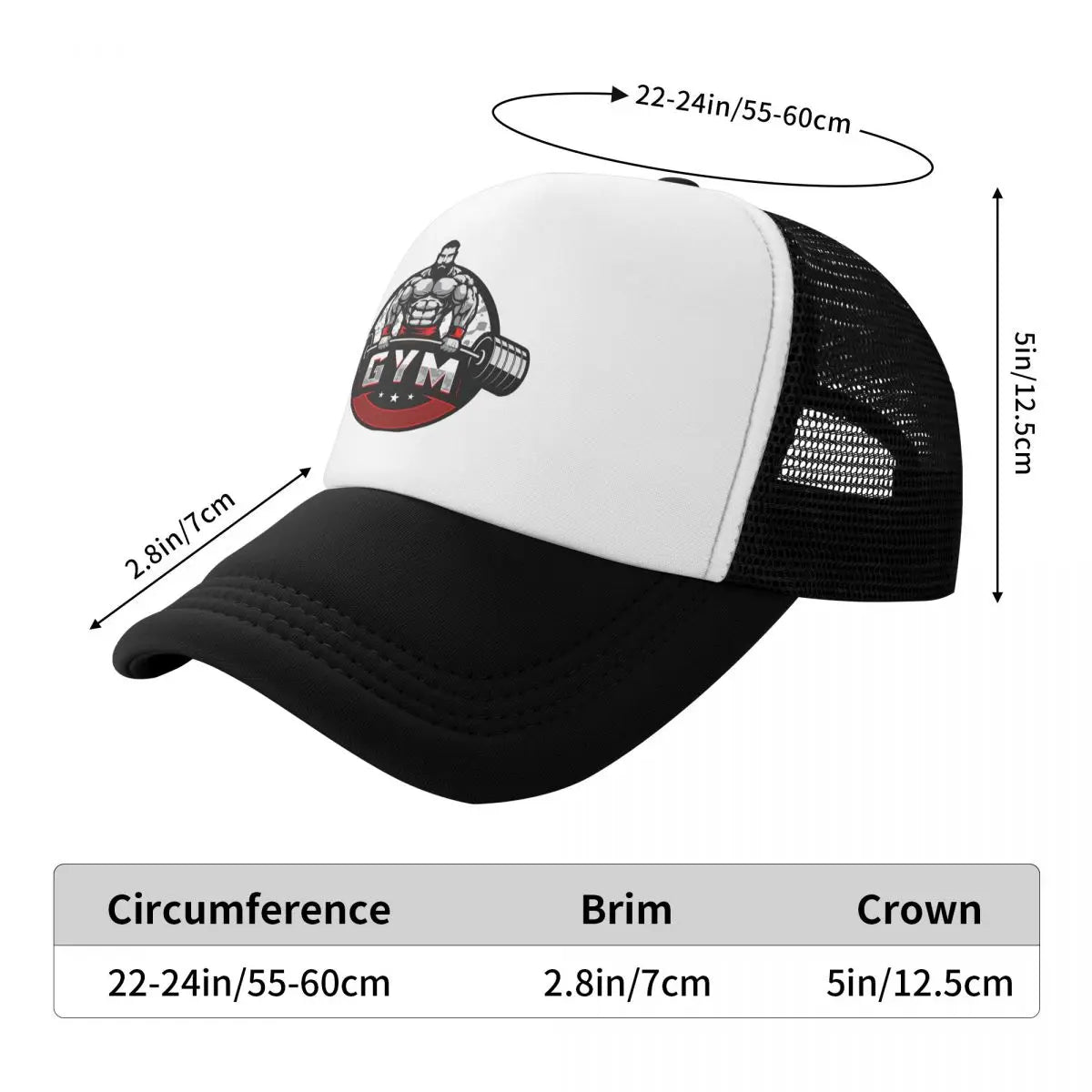 Cool Bodybuilding Gym Trucker Hat
