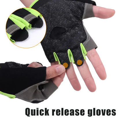 Fingerless Gloves Female Bicycle Bike